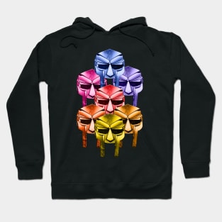 retro mf doom mask Hoodie